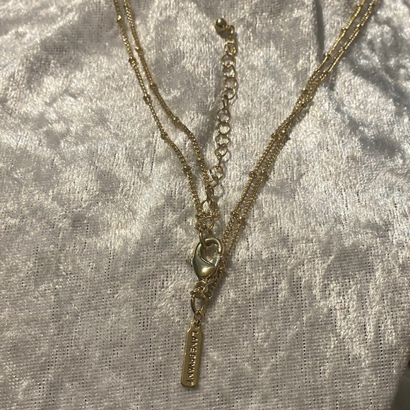 Lane Bryant Gold Necklace with Silver Pendant - Picture 8 of 8